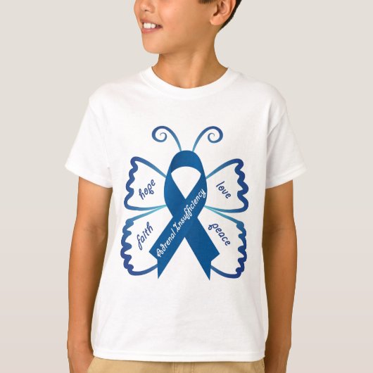 副腎の不十分: 私達はあなたのサポートを必要とします Tシャツ (正面)