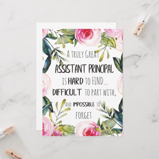 副長官感謝してい カード (正面/裏面インサイチュ)