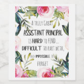 副長官感謝してい ワインラベル (シングルラベル)