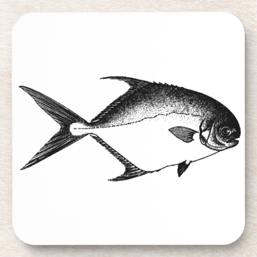 割り当てのロゴ(線画) コースター (正面)