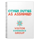 "割り当てられた"をノートとして他の義務苛立たせて下さい ノートブック (正面)