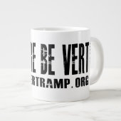 割り当てられてVert -マグ--があります ジャンボコーヒーマグカップ (正面右)