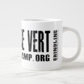 割り当てられてVert -マグ--があります ジャンボコーヒーマグカップ (右)