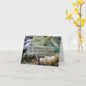 割り当てることはビードNotecard行きます カード (黄色い花)