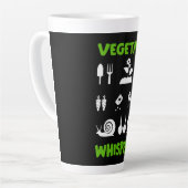 割り当て園芸 カフェラテマグ (左アングル)