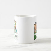 割り当て園芸 コーヒーマグカップ (中央)