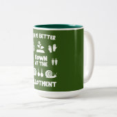 割り当て園芸 ツートーンマグカップ (正面右)