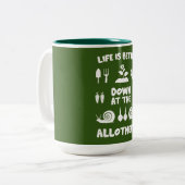 割り当て園芸 ツートーンマグカップ (正面左)