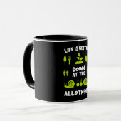 割り当て園芸 マグカップ (正面左)