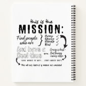 割り当て ノートブック (裏面)