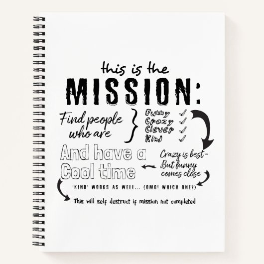 割り当て ノートブック (正面)