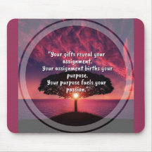 「割り当て」マウスパッド