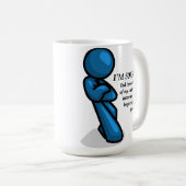 割り込みおもしろマグカップ コーヒーマグカップ (正面右)