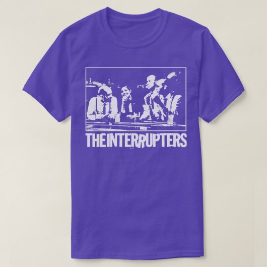 割り込みレトロ Tシャツ (デザイン正面)