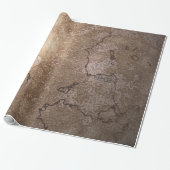 割れたとび色の卵 ラッピングペーパー (アンロールド)