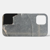 割れたガラス窓と金属バー Case-Mate iPhoneケース (裏面 (横))