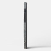 割れたガラス窓と金属バー Case-Mate iPhoneケース (裏面 / 左)