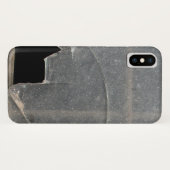 割れたガラス窓付き金属バー Case-Mate iPhoneケース (裏面(横))