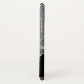 割れたガラス窓付き金属バー Case-Mate iPhoneケース (裏面/右)