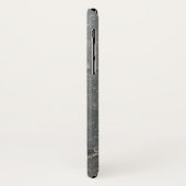 割れたガラス窓付き金属バー Case-Mate iPhoneケース (裏面/左)