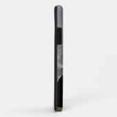 割れたガラス窓(金属バーケースメイトiPhon) Case-Mate iPhoneケース (裏面/右)