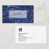 割れたガラス風防の修理名刺 名刺 (正面/裏面)