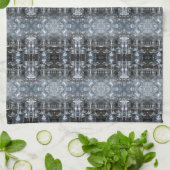 割れたガラス キッチンタオル (折り畳み)