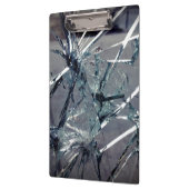 割れたガラス クリップボード (左)