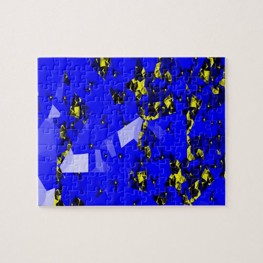 割れたガラス ジグソーパズル (横)