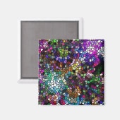 割れたガラス マグネット (正面/裏面)