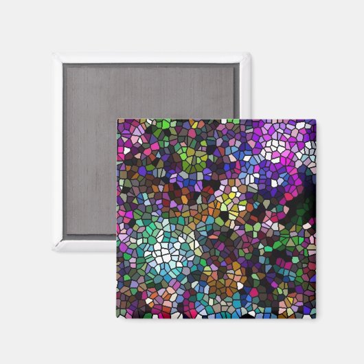 割れたガラス マグネット (正面/裏面)