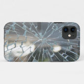 割れたガラス Case-Mate iPhoneケース (裏面(横))