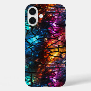 割れたガラス iPhone 16 PLUSケース