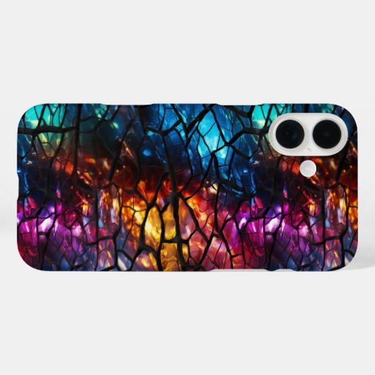 割れたガラス Case-Mate iPhoneケース (裏面 (横))