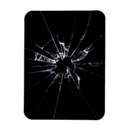 割れたガラスNo 1 マグネット