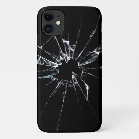 割れたガラスNo 1 Case-Mate iPhoneケース (裏面)