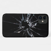 割れたガラスNo 1 Case-Mate iPhoneケース (裏面(横))
