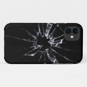 割れたガラスNo 1 Case-Mate iPhoneケース (裏面(横))