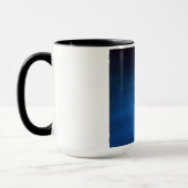 割れたスカルのマグ マグカップ (左)