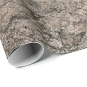 割れた乾燥した砂漠の1階の質の背景 ラッピングペーパー (ロールコーナー)