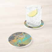 割れた具体的なシリーズ コースター (側面)