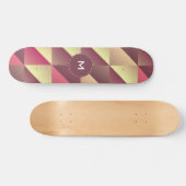 割れた勾配の正方形 スケートボード (横)