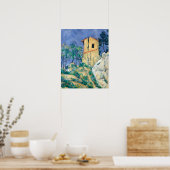 割れた壁の家ポールセザンヌポストImp ポスター (キッチン)