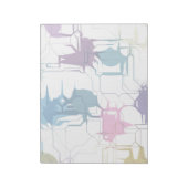 割れた壁 ノートパッド (回転)