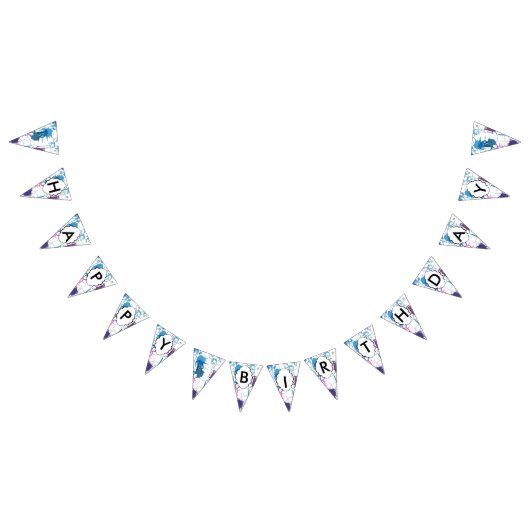 割れた壁 バンティングフラッグ (全)