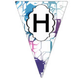 割れた壁 バンティングフラッグ (第2の旗)