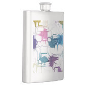 割れた壁 フラスク (右)