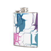 割れた壁 フラスク (左)