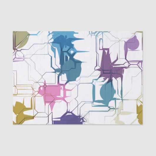 割れた壁 薄葉紙 (正面)