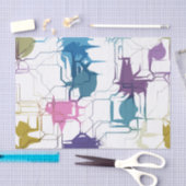 割れた壁 薄葉紙 (クラフト)